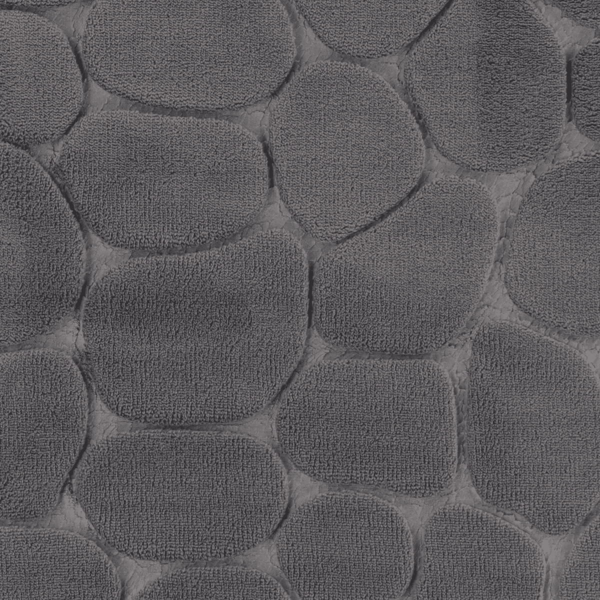 Tendance kupaonski tepih pebble 45x120 cm memorijska pjena, tamno sivi - Image 3