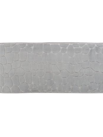 Tendance kupaonski tepih pebble 45×120 cm memorijska pjena, svjetlo sivi