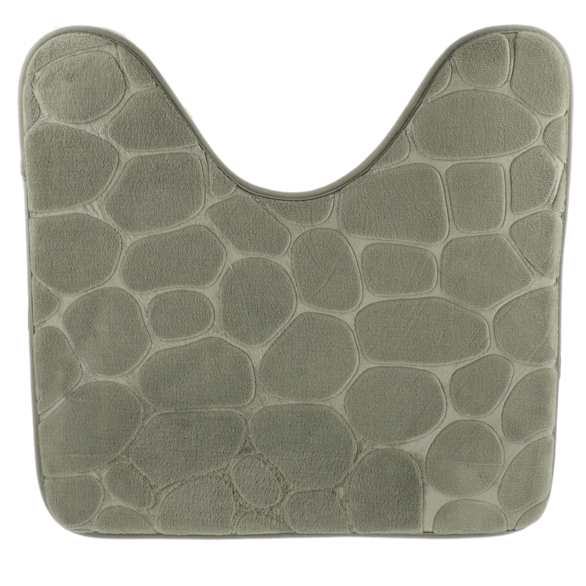 Tendance kupaonski tepih pebble 45x50 cm memorijska pjena, kaki
