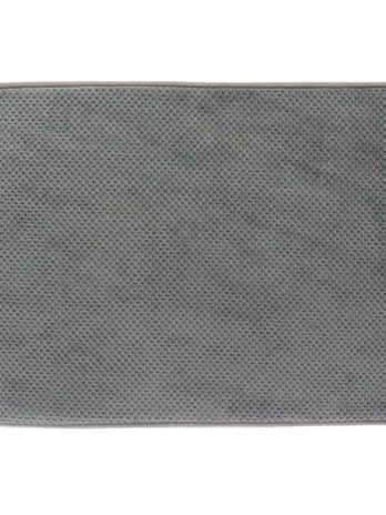 Tendance kupaonski tepih 40×60 cm poliester, tamno sivi