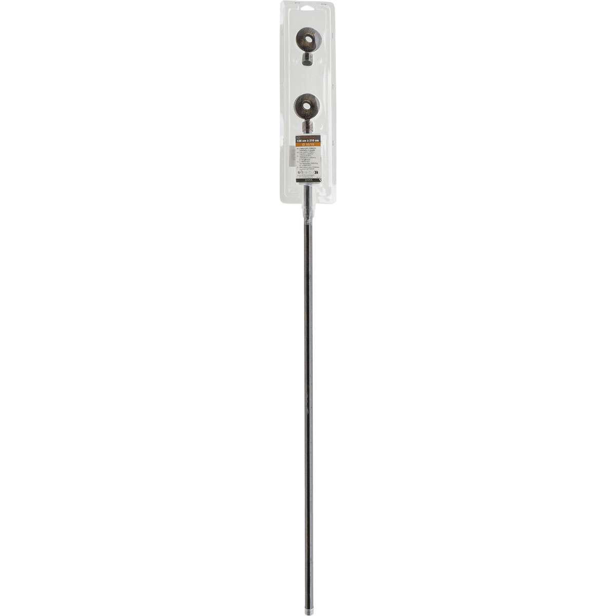 Luance set karniša, razvlačni, o16-19, 120-210 cm, etnika - crna s uzorkom - Image 2