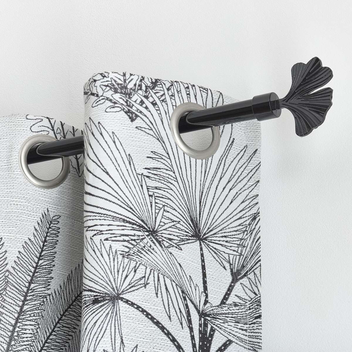 Luance set karniša, razvlačni, o16-19, 120-210 cm, nikko, crni - Image 4