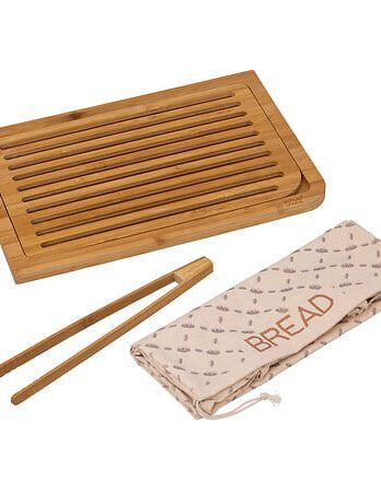Five daska za kruh bambus 40x27cm + pribor