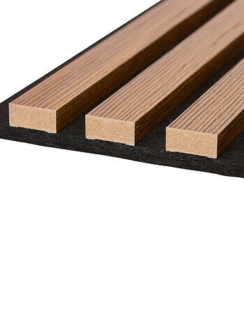 Atmosphera dekorativni zidni panel set 3/1 colva 30×30 cm dark wood, mdf