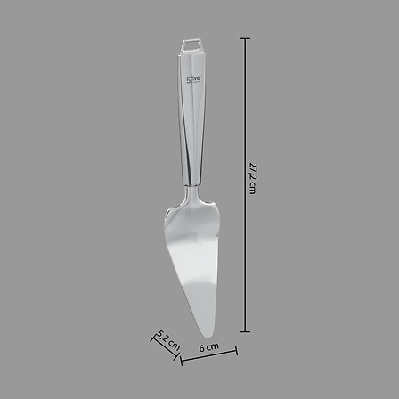 Five kašika za serviranje kolača precision nehrđajući čelik - Image 4