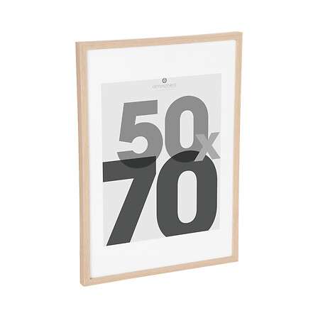 Atmosphera okvir za fotografiju eva 50x70, mdf/staklo bež