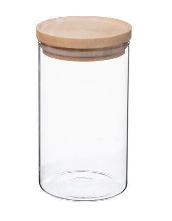 Five  doza 1l, 10x18cm, staklo/bambus