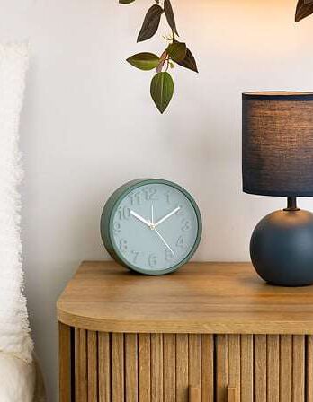 Atmosphera svjetiljka timeo 13x25cm pvc/keramika plava