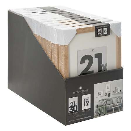 Atmosphera okvir za fotografiju eva 21x30, mdf/staklo bež - Image 5