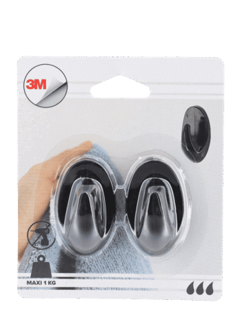 Tendance kukica 3m 2/1 pvc, crna
