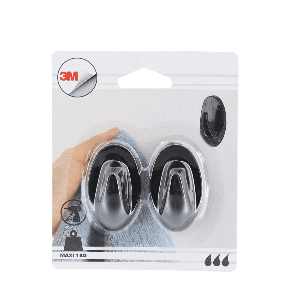 Tendance kukica 3m 2/1 pvc, crna - Image 2