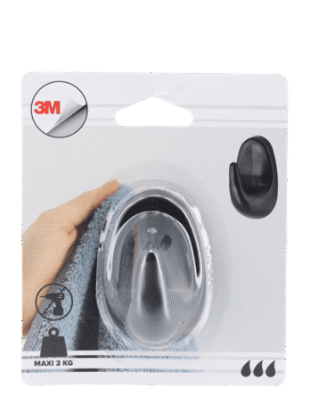 Tendance kukica 3m pvc, crna