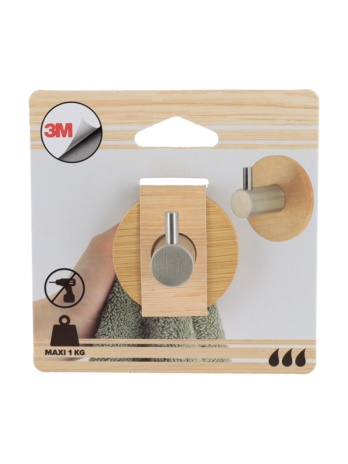Tendance kukica 3m bambus/metal, 3m, siva