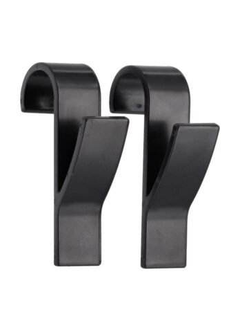 Tendance set od 2 plastične kukice, crne