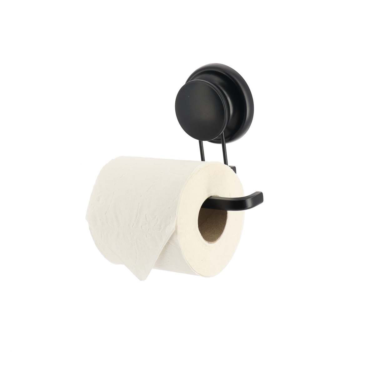 Tendance držač toaletnog papira na vakum, aluminij, crni - Image 2