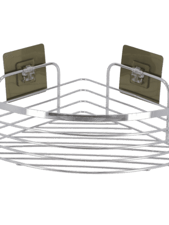 Tendance polica sa 3d ljepljivom trakom kutna, inox