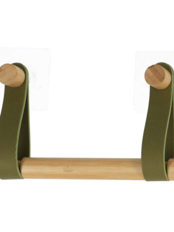 Tendance držač toaletnog papira, bambus/imitacija kože, kaki
