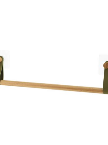 Tendance držač ručnika, bambus/imitacija kože, kaki