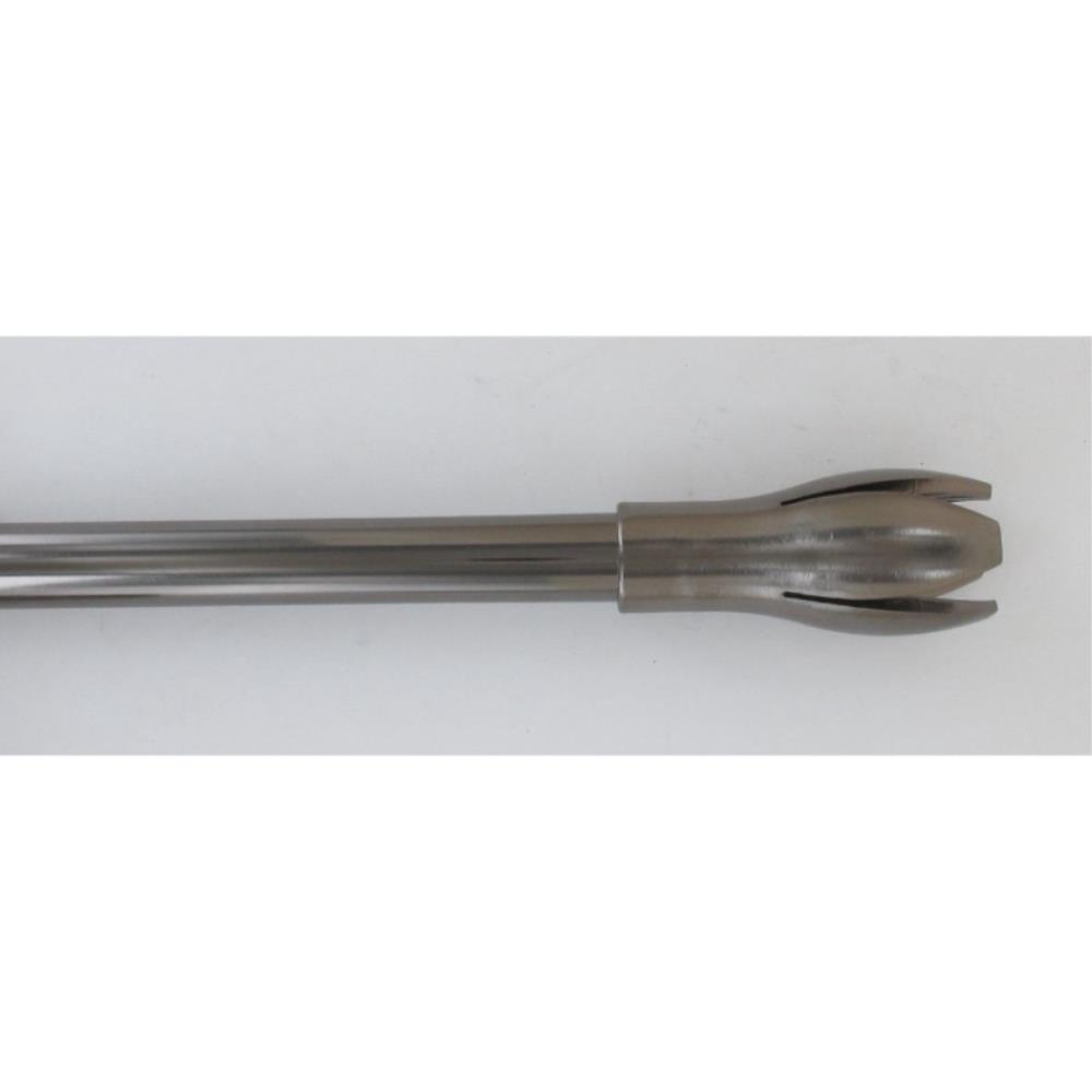 Luance set karniša, razvlačni, o16-19, 120-210 cm,tulip - grafitno crna