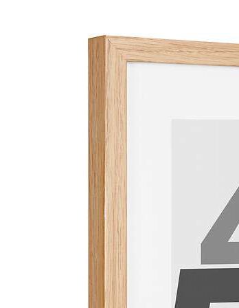 Atmosphera okvir za fotografiju eva 50×70, mdf/staklo bež