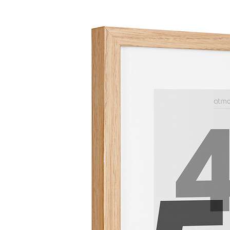 Atmosphera okvir za fotografiju eva 50x70, mdf/staklo bež - Image 2