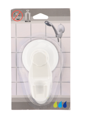 Tendance držač tuš palice na vakum, abs/pvc, bijeli