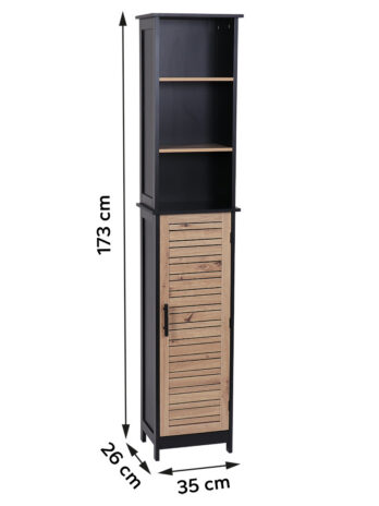 Tendance kupaonski ormarić 1 vrata + 3 police mdf, berger