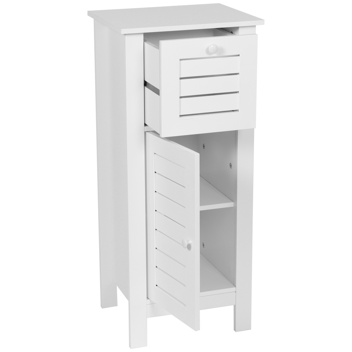 Tendance kupaonski ormarić samostojeći sa vratima mdf, santorin - Image 2
