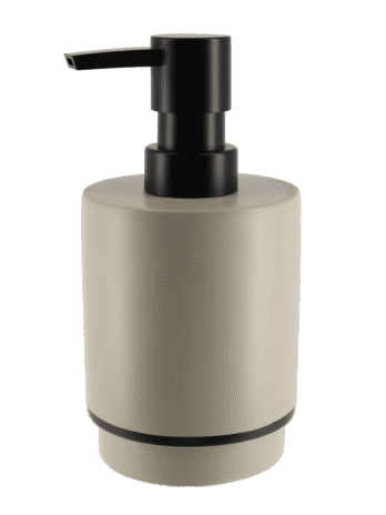 Tendance dozator za sapun ravena 290 ml, poliresin, bež/crni