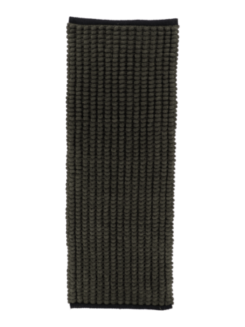 Tendance kupaonski tepih 45×120 cm, pamuk, khaki sa crnim rubom
