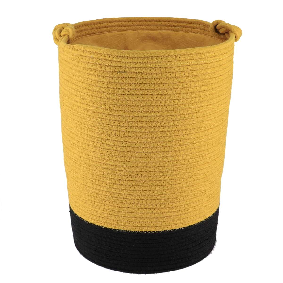 Tendance pletena košara 50x33,5 cm, žuta crna