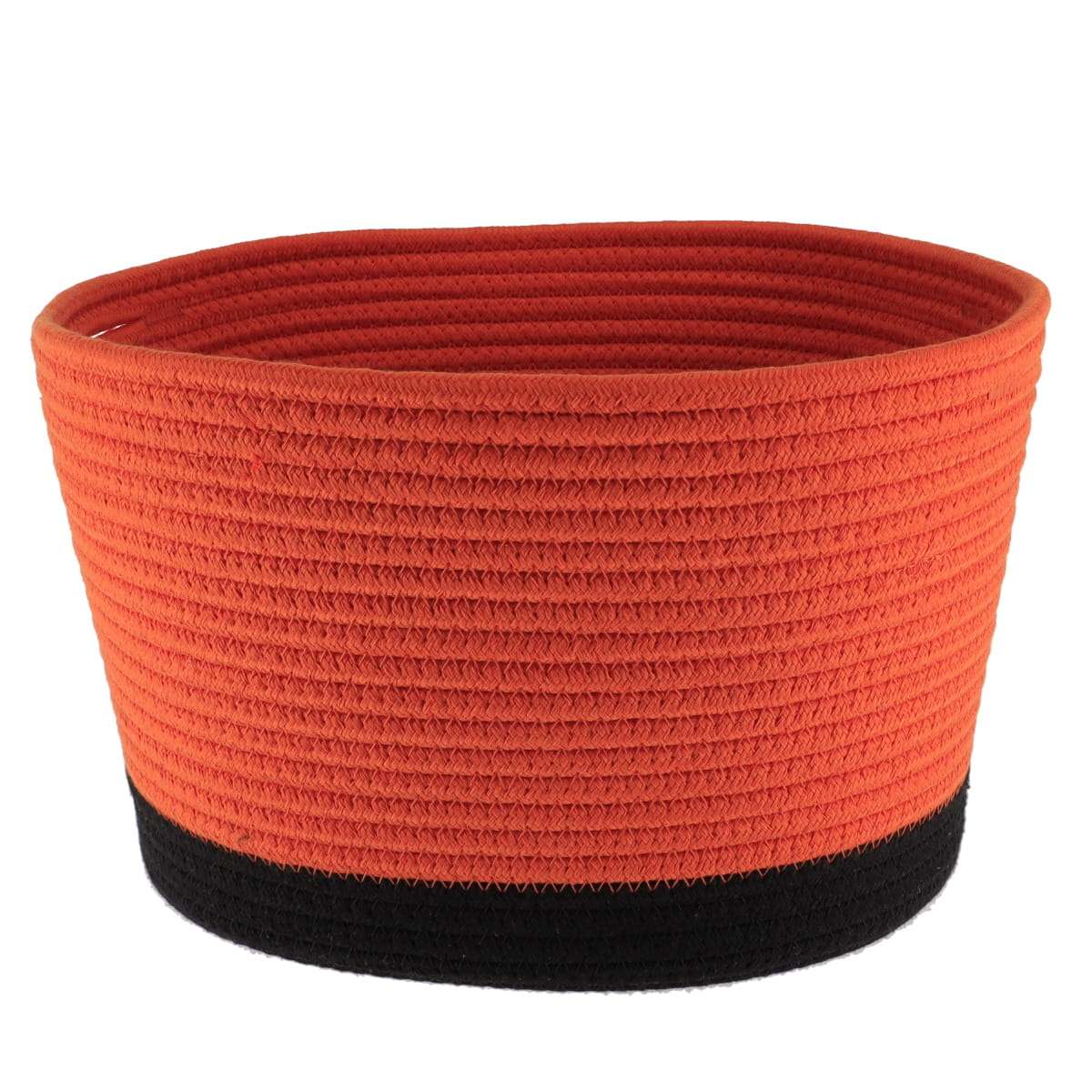 Tendance pletena košara 32x25 cm, narančasta crna