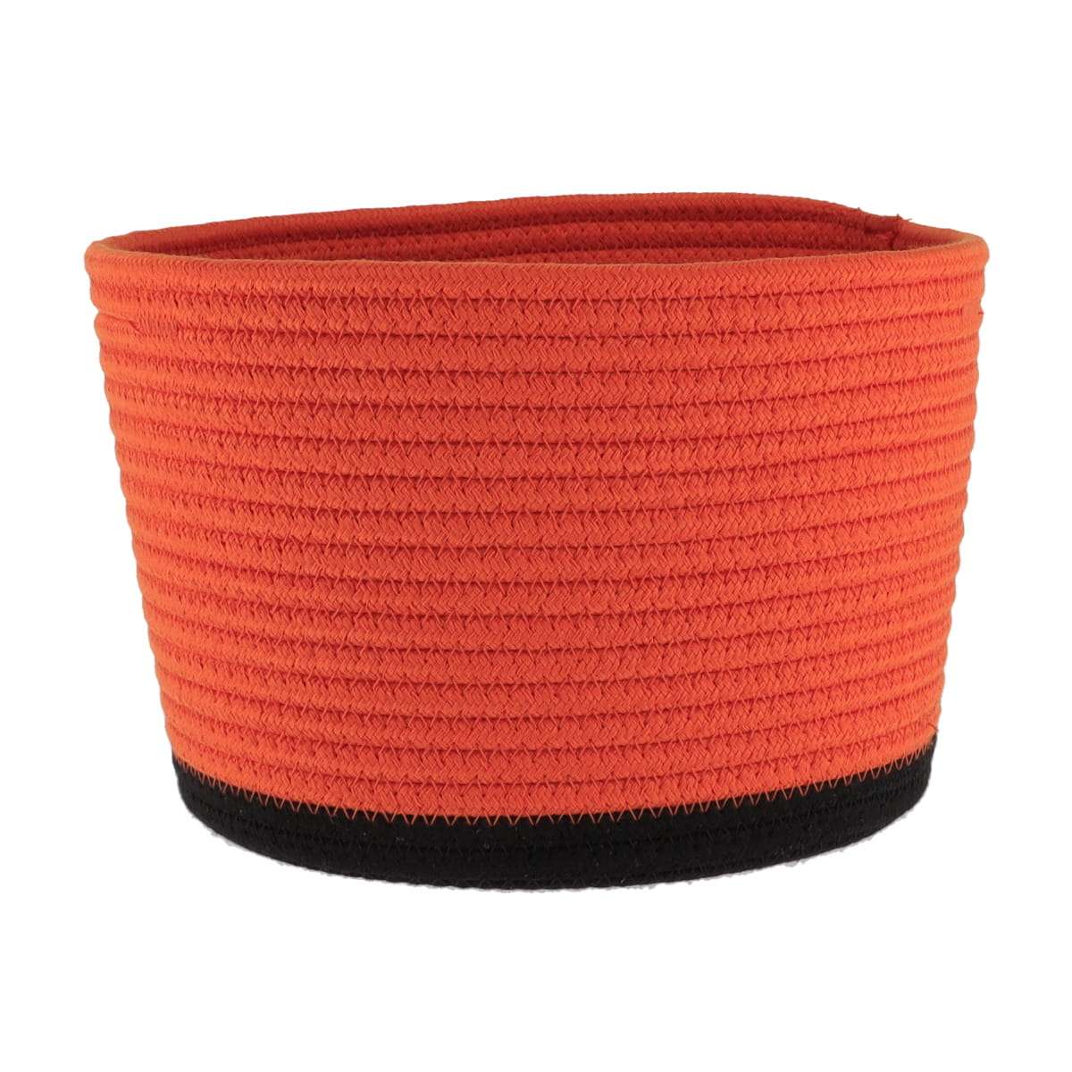 Tendance pletena košara 25x20 cm, narančasta crna