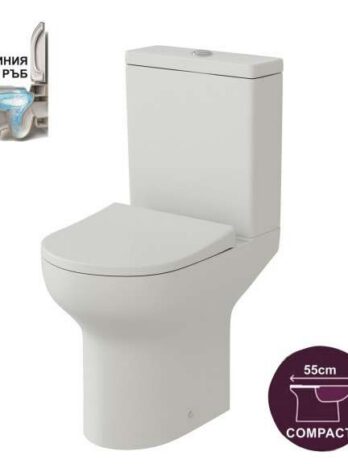 Inter Ceramic monoblok compact 56x35x40 cm – wc školjka + wc daska soft close + vodokotlić