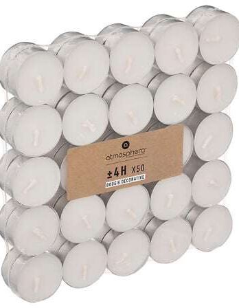 Atmosphera set svijeća 50/1, 3,73×1,25 cm, parafin/palmin vosak