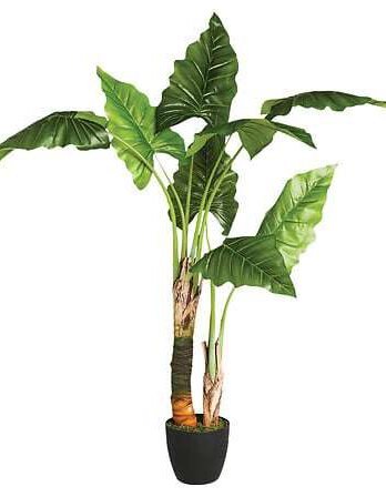 Atmosphera umjetno cvijeće u tegli stablo banane 120cm pes/pe zeleno