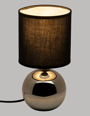 Atmosphera lampa timéo 25cm silver