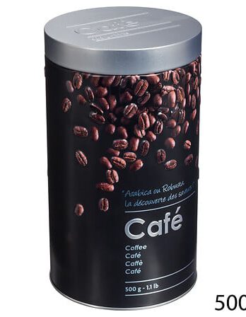 Five doza za kavu coffe 11x19cm metal crna