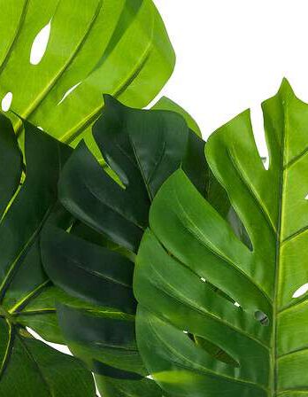 Atmosphera umjetno cvijeće u tegli filodendron 84x79x110cm polietilen crna
