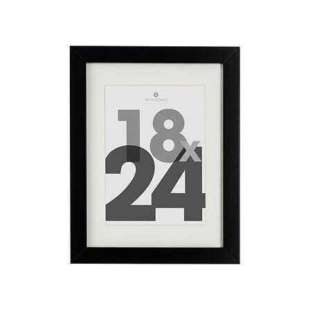 Atmosphera okvir za sliku eva, 21x3,7x27 cm, mdf/staklo, crni - Image 3