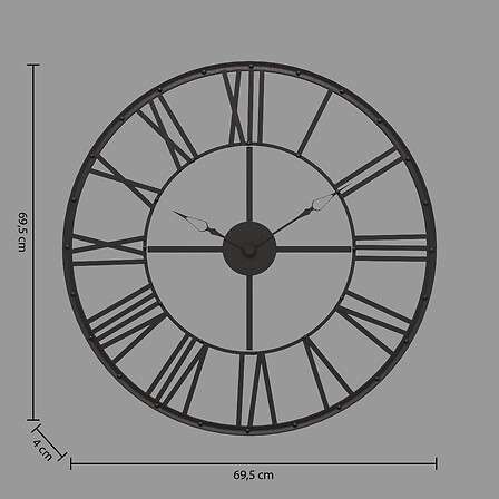 Atmosphera zidni sat vintage andras 69cm - Image 4
