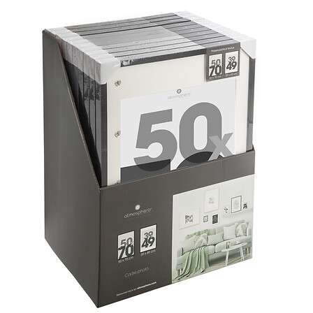 Atmosphera okvir za fotografiju eva 50x70, mdf/staklo crna - Image 5