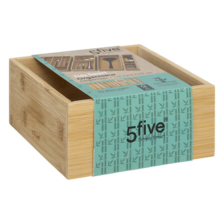 Five organizator bambus 15x15x7 cm - Image 2