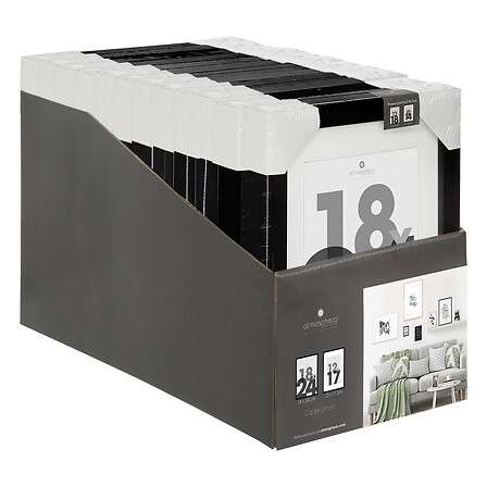 Atmosphera okvir za sliku eva, 21x3,7x27 cm, mdf/staklo, crni - Image 5