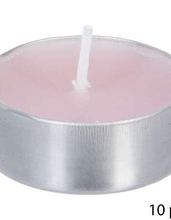 Atmosphera mirisna lučica nina rose 3,7×1,5cm vosak/aluminij roza set 10/1