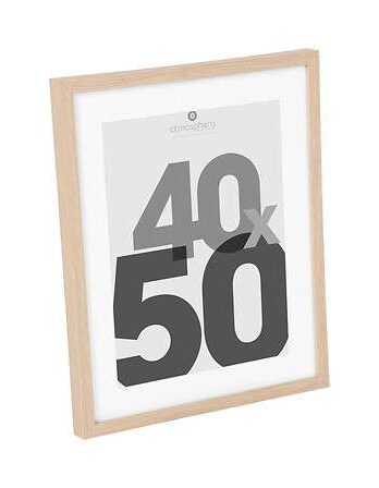 Atmosphera okvir za fotografiju eva 50×70, mdf/staklo bež