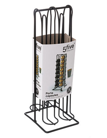 Five držač kapsula za kavu 32/1 crni, metalni