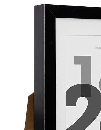 Atmosphera okvir za sliku eva, 21×3,7×27 cm, mdf/staklo, crni