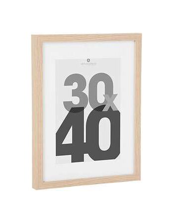 Atmosphera okvir za fotografiju eva 30×40, mdf/staklo bež