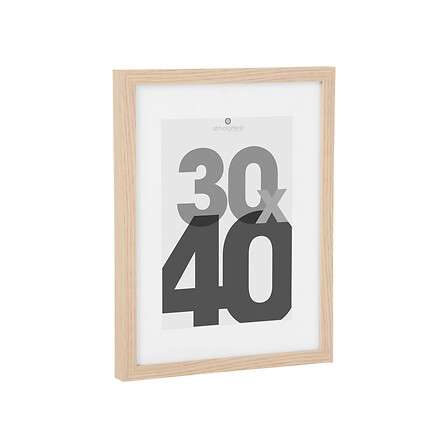 Atmosphera okvir za fotografiju eva 30x40, mdf/staklo bež